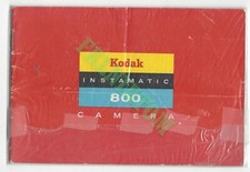 Vintage Kodak Instamatic 800 Camera Manual
