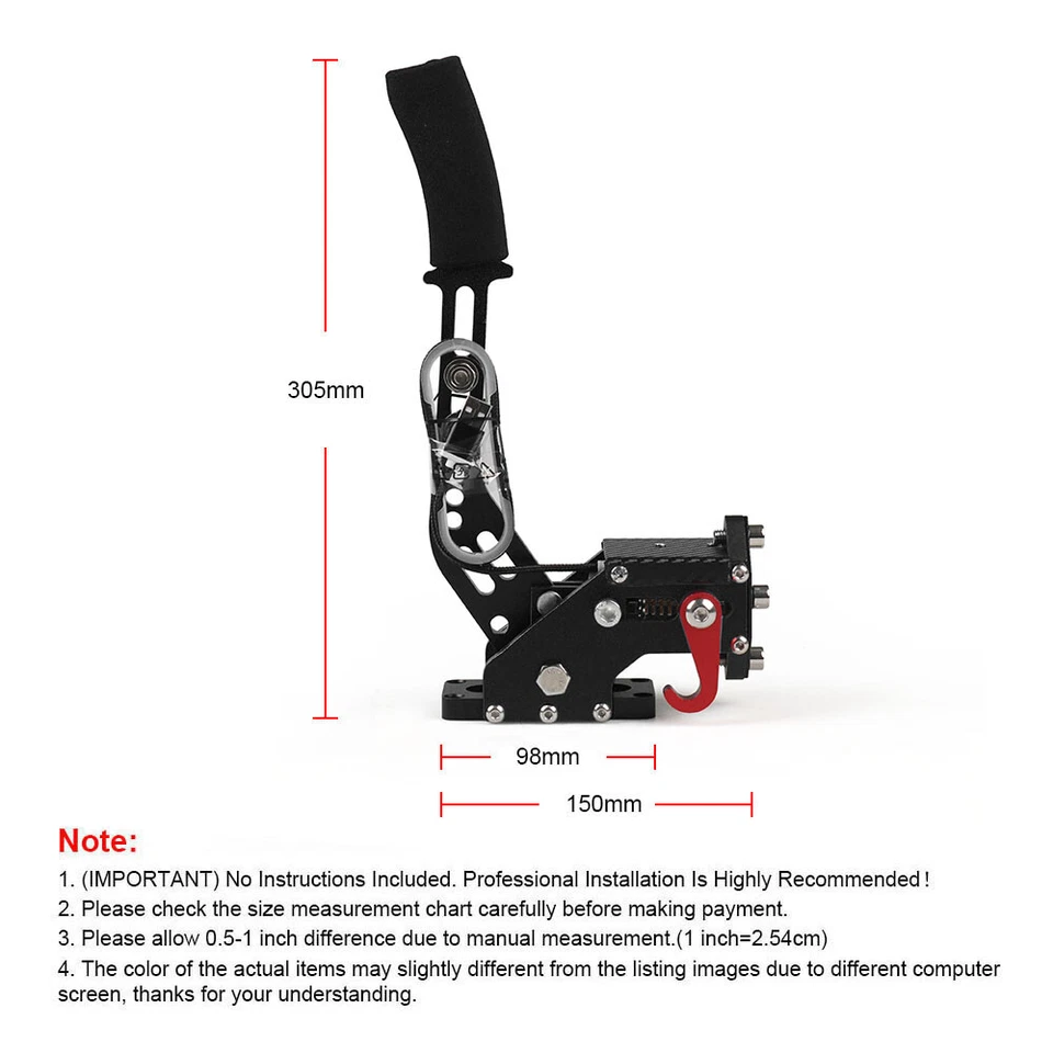 16Bit PC Wins USB Handbrake SIM for Racing Games G27/29 T500 FANATECOSW DIRT - Image 3 of 4