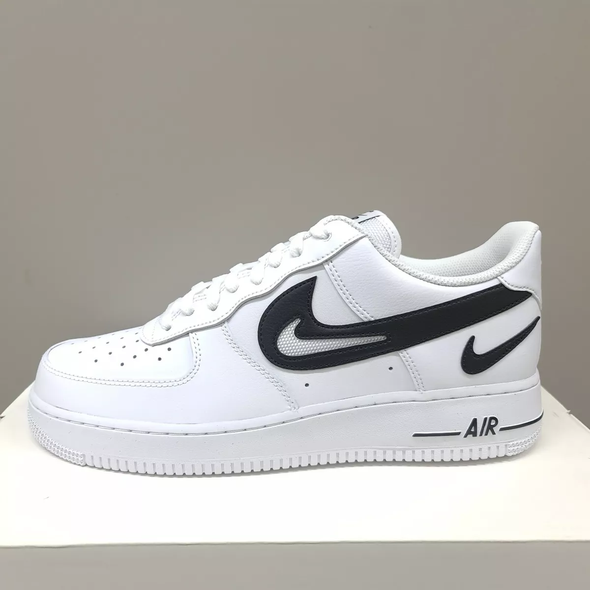 NIKE AIR FORCE 1 LOW '07 FM CUT OUT SWOOSH WHITE BLUE price