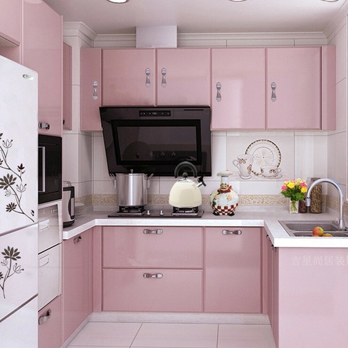 Vinyl Glitter Wallpaper Roll Self Adhesive Wall Stickers Kitchen Cabinet Wrap - Picture 5 of 22