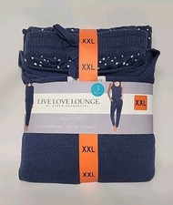 Live Love Lounge Karen Neuburger Womens 2XL, 3 PC Set. Tee/Tank/Joggers