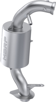 MBRP SKI DOO 23-24 LYNX 850 E-TEC GEN5 SNOWMOBILE STAINLESS TRAIL EXHAUST