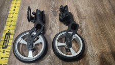 Quickie Tilite Ki Mobility Rigid WHEELCHAIR FRONT FORKS CASTERS Tires Wheels 5"