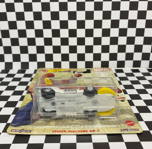 Hot Wheels 2021 Replica Entertainment Spider-Man Spider Machine GP-7 1/64 - 第 4/4 張圖片
