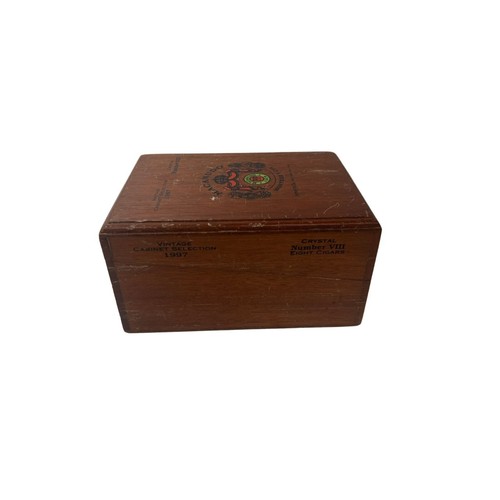 MACANUTO VINTAGE SCHRANK AUSWAHL 1997 LEERE ZIGARRENHOLZBOX - Bild 5 von 7