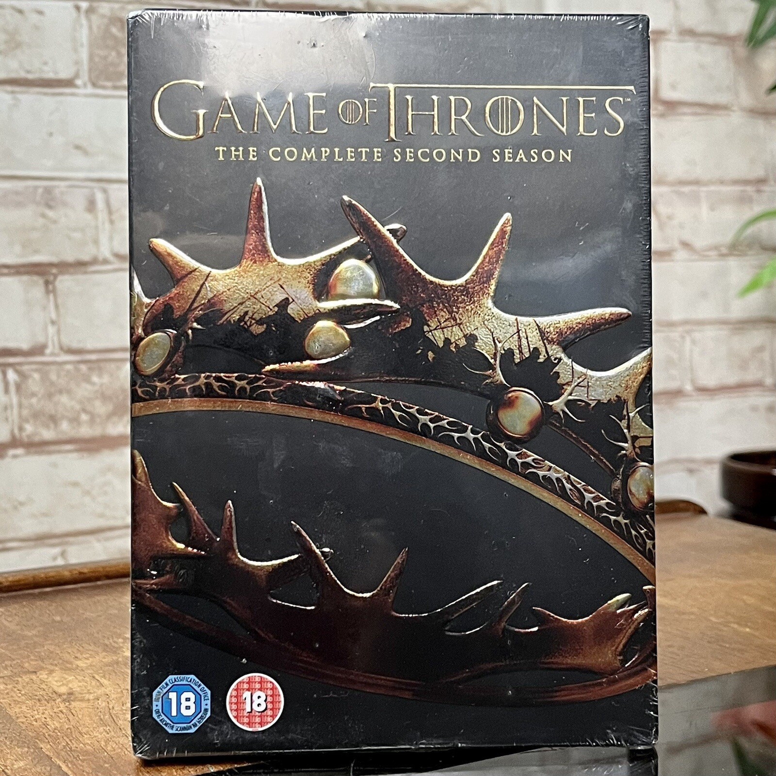 New GAME OF THRONES - COMPLETE SECOND SEASON Region 2 DVD 5-Disc Set Sealed