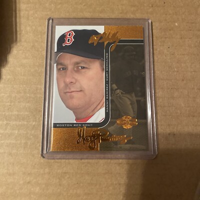 2006 Topps Co-Signers Changing Faces Gold /115 Manny Ramirez Curt Schilling #6-C
