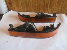 89 Toyota Supra Turbo Front Bumper Turn Signal Marker Lights Right Left
