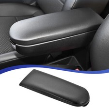 Black Center Console Arm Rest Cover Lid For Vw Jetta Golf Mk4 Passat 1999-2005