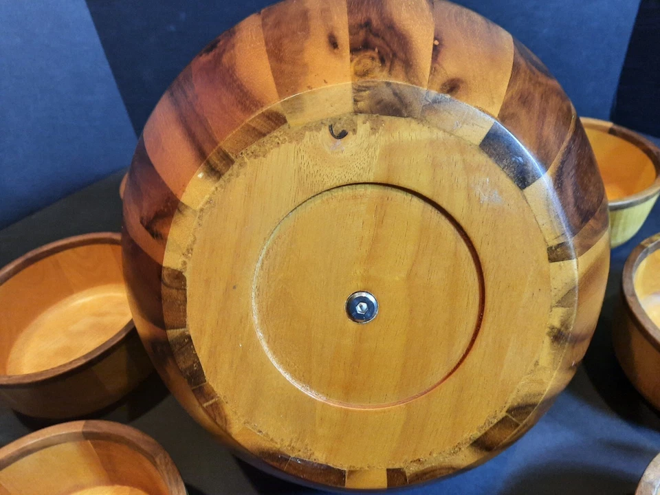 箱子和桶 8 个沙拉碗带中世纪现代碗不寻常的手柄 — 第 4/4 张图片