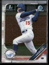 2019 Bowman Chrome Draft #BDC-187 Kody Hoese Rookie