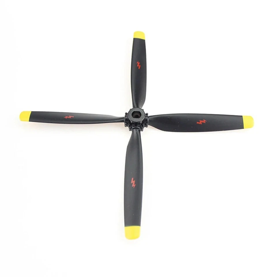 XK A280 P-51 Mustang 560mm RC Airplane Spare Parts Accessories Plastic 4-Blade P - Image 3 of 4