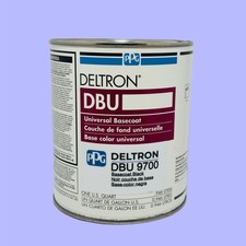 Ppg Deltron Dbu 9700 Basecoat Black 1 Quart