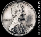 1943-D Lincoln Wheat Cent - Re-processed  Scarce  High Grade  No Reserve  #K1073