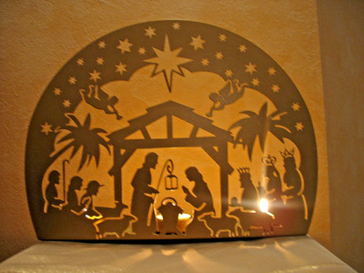 Partylite Teelichthalter Heilige Nacht P9034