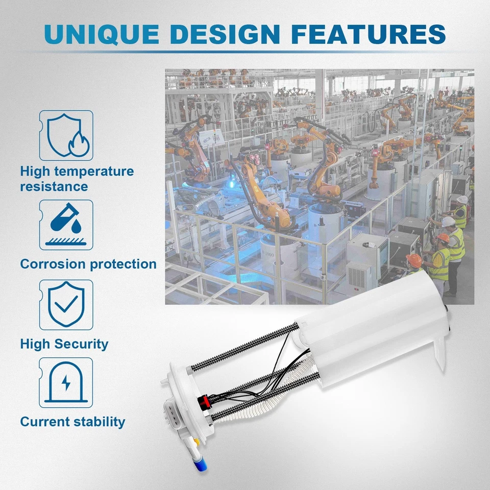 Conjunto de bomba de combustible eléctrica diésel 6,5 L para GMC Savana 2500 3500 V8 1997-2002 Foto 4 de 4