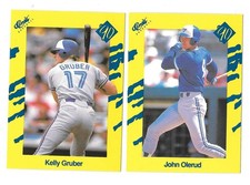 1990 Classic Yellow - TORONTO BLUE JAYS Team Set