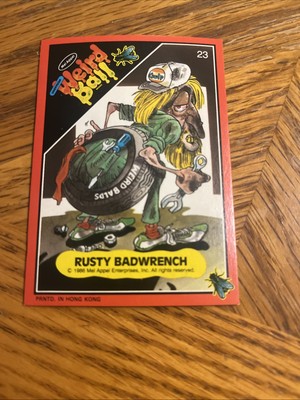 1986 Mel Appel Weird Ball Rusty Badwrench #23