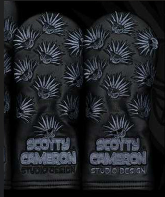 Scotty Cameron Putters 2022 Agave Man Triple Black Leather Hybrid