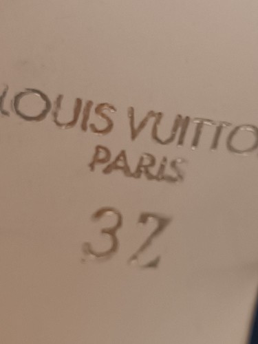 Louis Vuitton tacco a spillo monogramma blu e marrone taglia 5 Eur 37 - Foto 10 di 13
