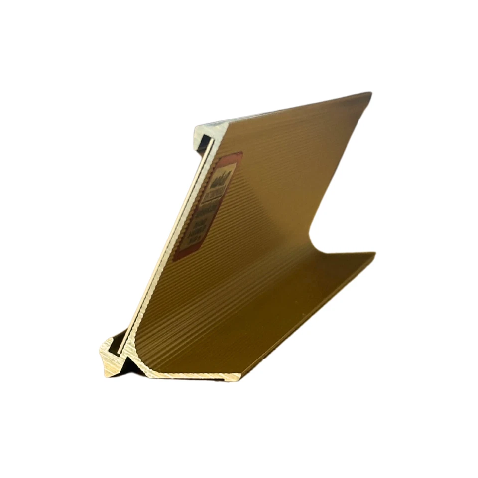 Letrero de escritorio estilo placa de identificación LEMONSODA (jefe dama) - marrón y dorado Foto 3 de 4