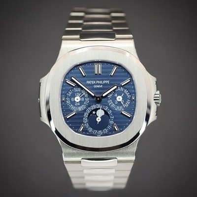 PATEK PHILIPPE Nautilus Perpetual Calendar & Moonphase 5740/1G-001 Full Set