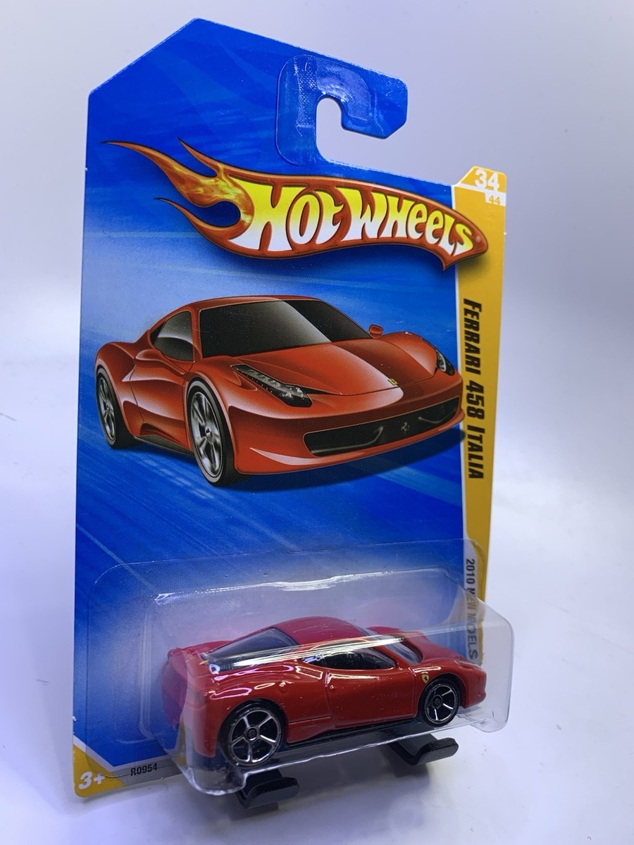 Hot Wheels Ferrari 458 Italia 2010 New Models #34/44 C61 | eBay