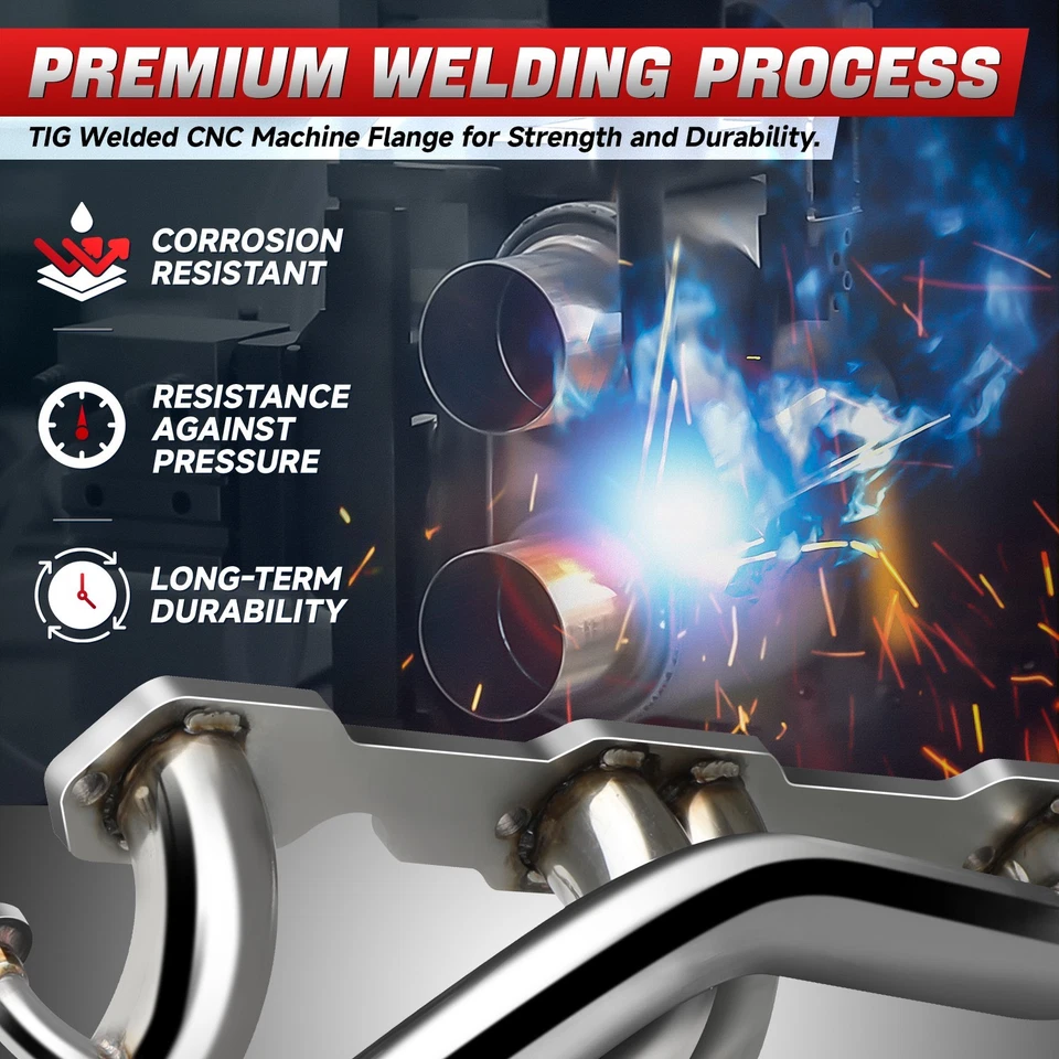 Coletor de escape de aço inoxidável Camaro Firebird 5.7L V8 1994-1995 - Imagem 4 de 4