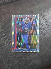 Joshua Palmer 2025 Topps Chrome NFL RAY WAVE REFRACTOR Card #31 BILLS