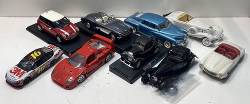 Ferrari Diecast Model Car Lot 9 Vehicles Mixed Brands Scales