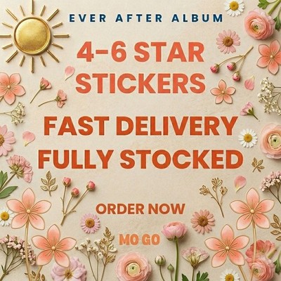   Premium 4-6 Star Monopoly GO Stickers Quick Instant Delivery  