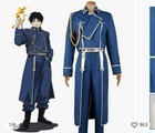 Fullmetal Alchemist Roy Mustang Cosplay Costume Xl Used