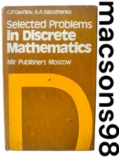 Selected Problems in Discrete Mathematics by Gavrilov Mir Publishers Moscow 1989