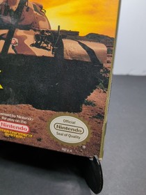 1990 Nintendo GARRY KITCHEN'S BATTLE TANK, NES-9B-USA, Absolute, w/ Box & Manual