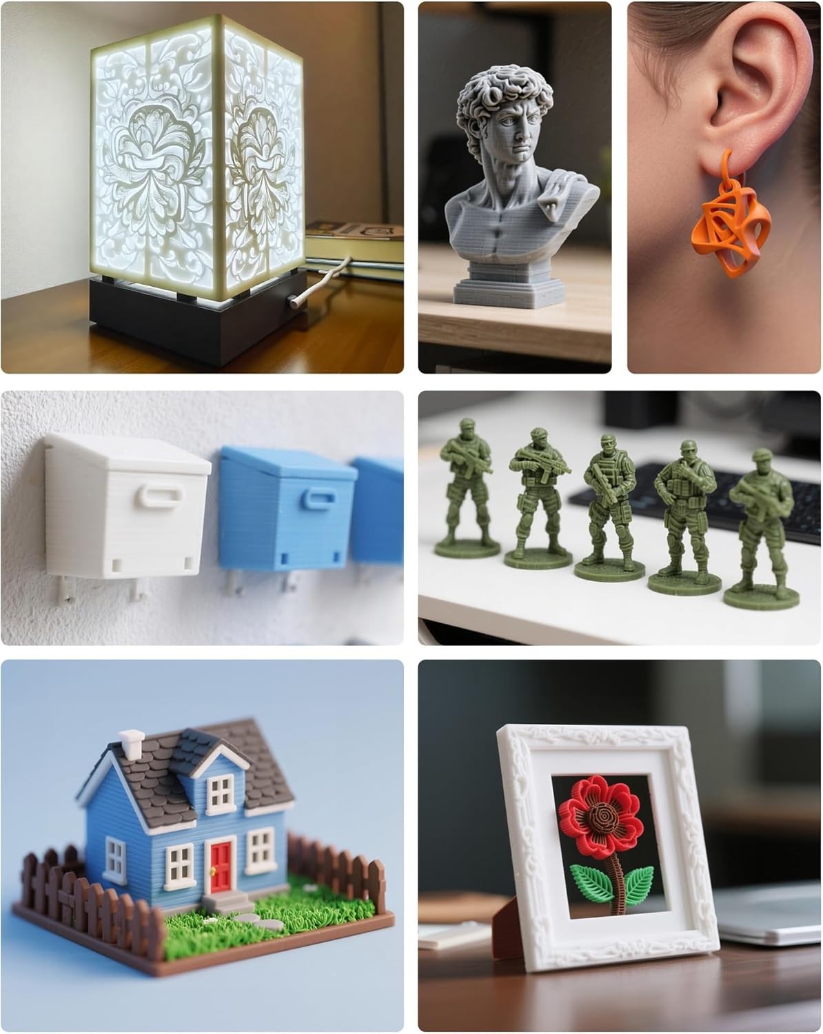 TECBEARS PLA Filament 1.75mm Holz 1KG - Bild 5