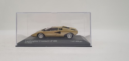1/43 LAMBORGHINI COUNTACH LP 400 1970 MINICHAMPS 430103100 NO LOOKSMART NO BBR - Picture 7 of 8