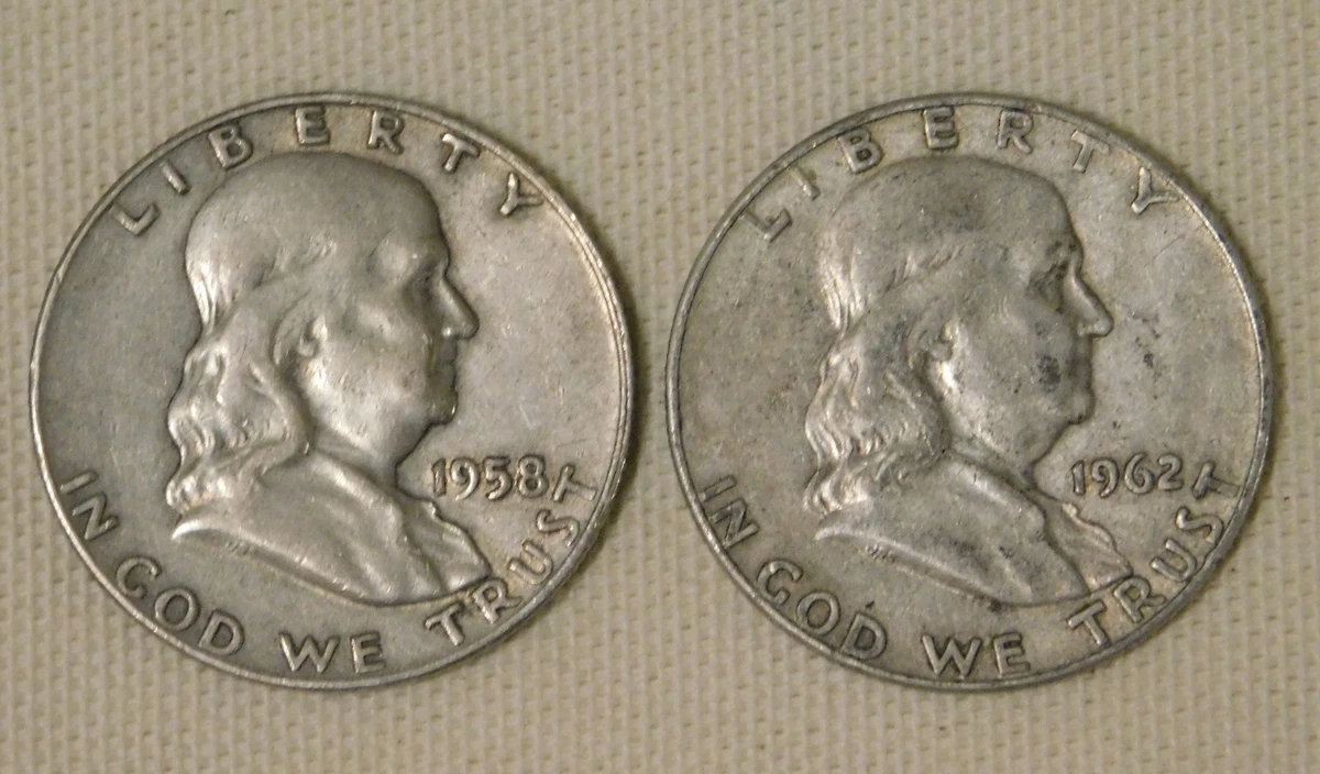 1958 Franklin Half Dollars (1948-1963) for sale | eBay