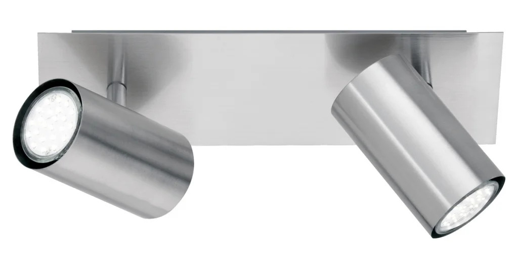 Spot Light Silver Marley 2 Bar Matt Nickel Trio 802400207