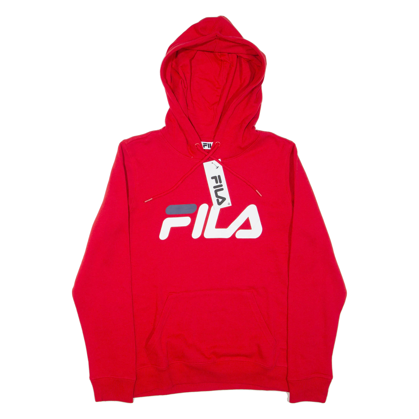 FILA felpa donna rossa con cappuccio UK 14