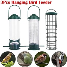 3x Vogelfutterspender Vogelfutterstation Futterspender Futterturm Futterstation