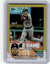 2023 Topps #126 Harold Castro Gold Foil