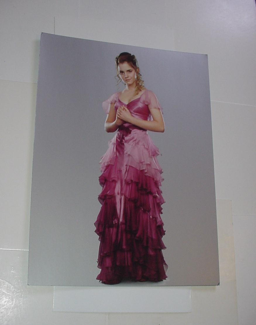 Harry Potter Poster #58 Hermione Granger in Yule Ball Gown Dress Emma Watson!  x | eBay
