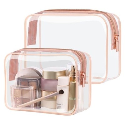 TSA Approved Mixed Size Series (1 Medium + 1 Large) 2 Active A Rose Pink