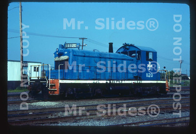 Original Dia B&M Boston & Maine SW1 1120 Somerville MA 1981