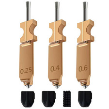 3PK Upgraded 0.25MM 0.4MM 0.6MM Hotend Kit for Flashforge AD5X Quick-Detachable