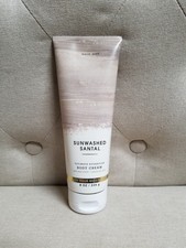Bath  Body Works SUNWASHED SANTAL Ultimate Hydration Body Cream 8oz.