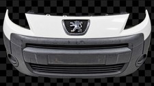 Complete Front Bumper Peugeot Partner Finished In White With A Paint Code Of Ewp