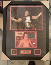 EDDIE GUERRERO FRAMED WWE WCW NWO Signed Latino Heat Autographed REY MYSTERIO