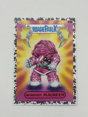 Garbage Pail Kids MORPHIN MAUREEN #43b GPK InterGOOlactic Grey Parallel 175/199