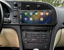 9 Android 15 Car Stereo Apple Carplay Gps Oem Flush Fit For Saab 9-3 2003-2006